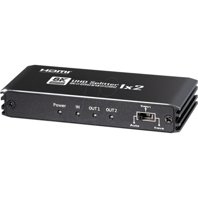 My Wall 8K HDMI Splitter - 1 in 2 out HDMI Switch My Wall 8K HDMI Splitter - 1 in 2 out HDMI Switch