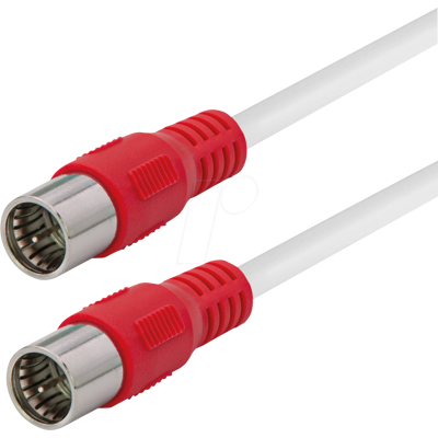 Maxtrack Antennenkabel 3m Weiß - Antenne Kabel Maxtrack Antennenkabel 3m Weiß - Antenne Kabel