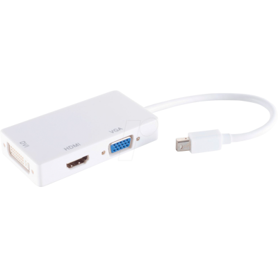 Shiverpeaks BASIC-S Adapter Mini DisplayPort auf HDMI DVI VGA - Video Shiverpeaks BASIC-S Adapter Mini DisplayPort auf HDMI DVI VGA - Video