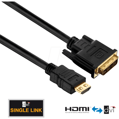 PURELINK PURE PI3000-005 - HDMI/DVI Kabel, PureInstall Serie, 0,5 m PURELINK PURE PI3000-005 - HDMI/DVI Kabel, PureInstall Serie, 0,5 m