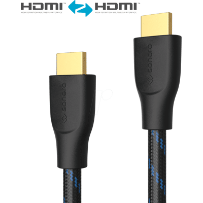 SONERO SON X-PHC011-010 - Premium High Speed HDMI Kabel mit Ethernet, 1 m SONERO SON X-PHC011-010 - Premium High Speed HDMI Kabel mit Ethernet, 1 m