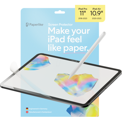 PAPERLIKE PAPER PL3-11-18 - Displayschutzfolie 3, iPad Pro 11", Air 10.9" PAPERLIKE PAPER PL3-11-18 - Displayschutzfolie 3, iPad Pro 11", Air 10.9"