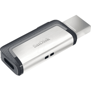 Sandisk SDDDC2-128G-G46 - USB-Stick, USB 3.1, 128 GB, Dual USB Typ C