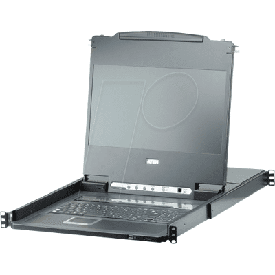 ATEN CL6708MW - 19 Zoll KVM Konsole, 17,3" TFT mit Tastatur DE ATEN CL6708MW - 19 Zoll KVM Konsole, 17,3" TFT mit Tastatur DE