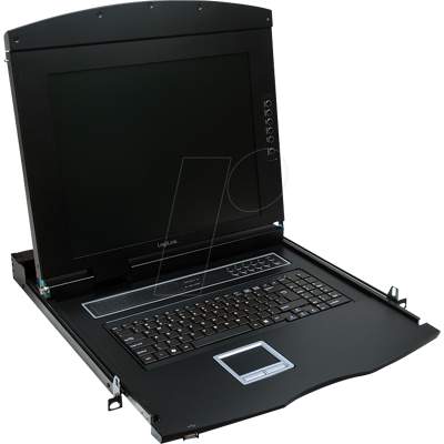 LOGILINK LC703GE - 19 Zoll KVM Konsole, 17" TFT mit Tastatur DE LOGILINK LC703GE - 19 Zoll KVM Konsole, 17" TFT mit Tastatur DE