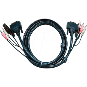 ATEN 2L-7D02UI - DVI-KVM-Kabel 1,8m