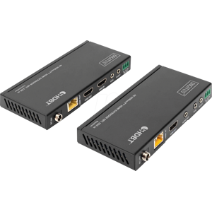 DIGITUS DS-55508 - HDBaseT Extender über Cat.6a/7/8, 4K 60Hz, 150 m