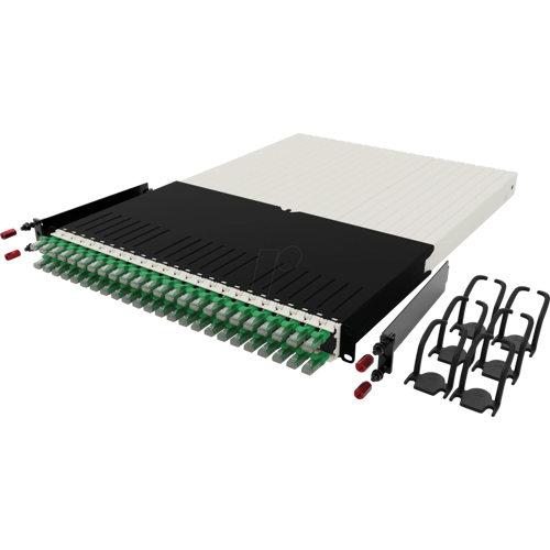 PATCHBOX PB PONE30UTPGR - Kabelmanagementsystem, 24-Port, Cat.6a UTP, 1,8 m, grün