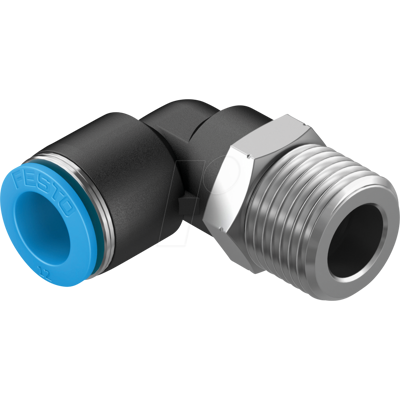 FESTO 153054 - Steckverschraubung, L-Form, mit Außensechskant, R1/2 Ø 12 mm FESTO 153054 - Steckverschraubung, L-Form, mit Außensechskant, R1/2 Ø 12 mm