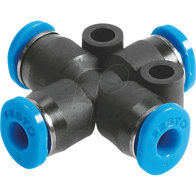 FESTO 153379 - Steckverbindung, X-Form, 4x Ø 4 mm FESTO 153379 - Steckverbindung, X-Form, 4x Ø 4 mm