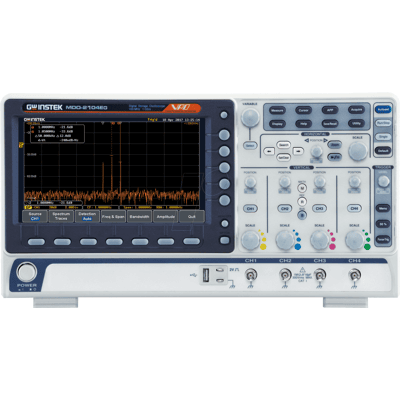 GW-INSTEK MDO-2104EG - Mixed-Domain-Oszilloskop MDO-2104EG, 100 MHz, 4 Kanäle GW-INSTEK MDO-2104EG - Mixed-Domain-Oszilloskop MDO-2104EG, 100 MHz, 4 Kanäle