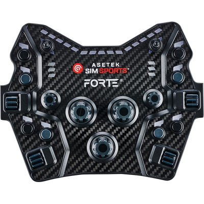 ASE 030-0030004 - Asetek Forte GT Button Box - Black Edition ASE 030-0030004 - Asetek Forte GT Button Box - Black Edition