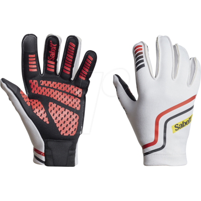 SAB G33 WS S - Sabelt G33 Simracing Handschuhe - Größe S, weiß SAB G33 WS S - Sabelt G33 Simracing Handschuhe - Größe S, weiß
