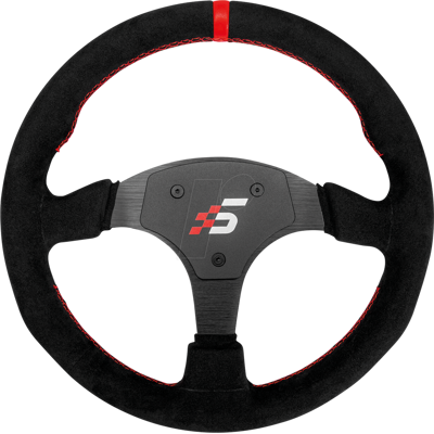 SIMA P330R A - Simagic P-330R Lenkrad ohne Hub, 330mm - Alcantara SIMA P330R A - Simagic P-330R Lenkrad ohne Hub, 330mm - Alcantara