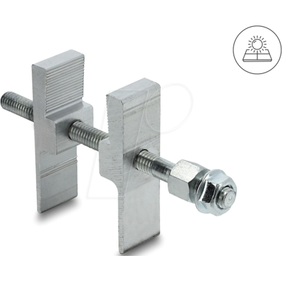 DELOCK 90997 - Klammer für Tierabwehr Barriere, Aluminium DELOCK 90997 - Klammer für Tierabwehr Barriere, Aluminium