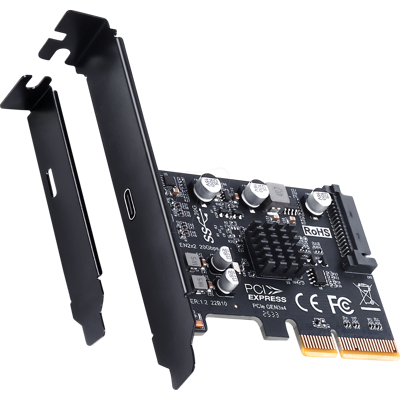 GRAUGEAR GG 18156 - 20Gbps Erweiterungskarte USB-C 3.2 Gen2x2 GRAUGEAR GG 18156 - 20Gbps Erweiterungskarte USB-C 3.2 Gen2x2