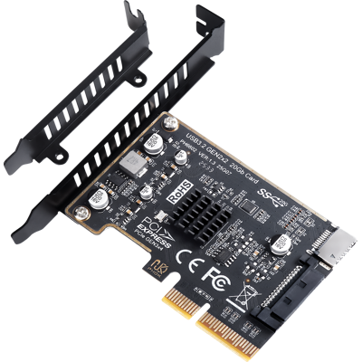 GRAUGEAR GG 18157 - 20Gbps Erweiterungskarte USB 3.2 Gen2x2 GRAUGEAR GG 18157 - 20Gbps Erweiterungskarte USB 3.2 Gen2x2