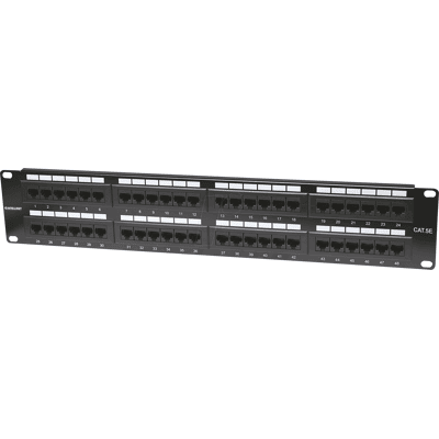 Intellinet INT 513579 - Patchpanel, 48-Port, Cat5e, 2 HE Intellinet INT 513579 - Patchpanel, 48-Port, Cat5e, 2 HE