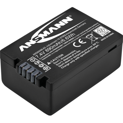 Ansmann ANS 1400-0026 - Akku, Digitalkamera, kompatibel, 845 mAh, Panasonic Ansmann ANS 1400-0026 - Akku, Digitalkamera, kompatibel, 845 mAh, Panasonic