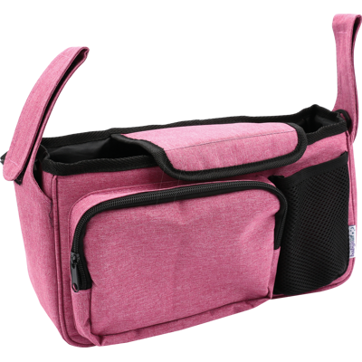 BABYRUF 14005 - Kinderwagen Organizer, pink BABYRUF 14005 - Kinderwagen Organizer, pink