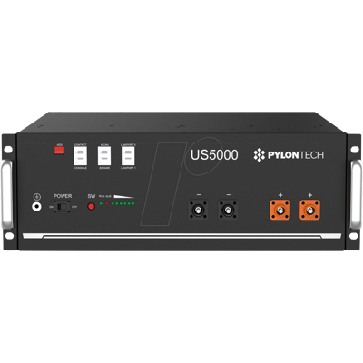 PYLON US5000C - Pylontech US5000 4,8 kWh, LiFePO4, 48V PYLON US5000C - Pylontech US5000 4,8 kWh, LiFePO4, 48V