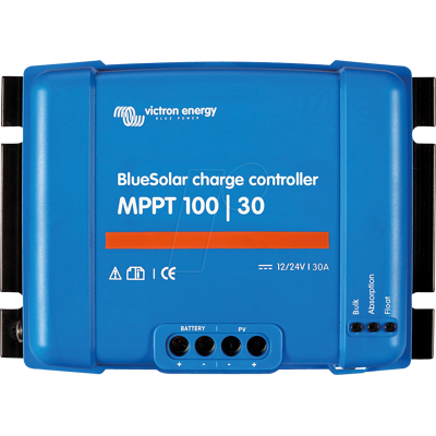 Victron Energy Victron BlueSolar MPPT 100/30 Solar-Laderegler - Solarstromsteuerung Victron Energy Victron BlueSolar MPPT 100/30 Solar-Laderegler - Solarstromsteuerung