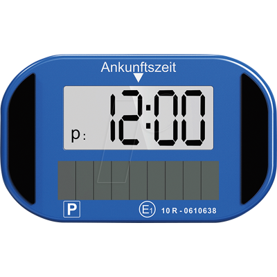 Logilink KFZ PARK AA0203 - KFZ - Elektr. Parkscheibe mit Solar, blau Logilink KFZ PARK AA0203 - KFZ - Elektr. Parkscheibe mit Solar, blau