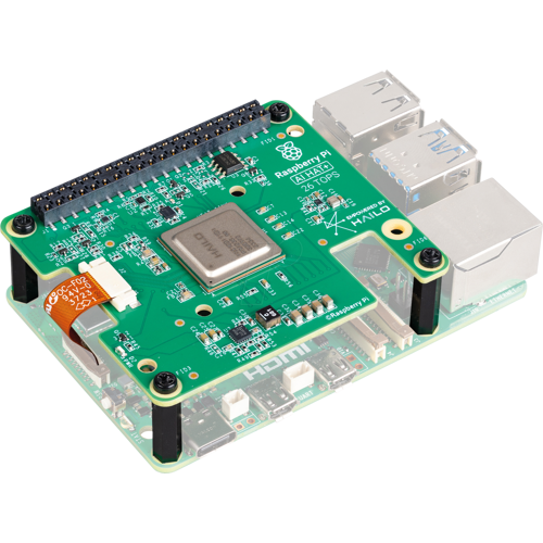 RASP SHD AI 26 - Raspberry Pi Shield - AI (KI) 26 TOPS, Hailo 8L