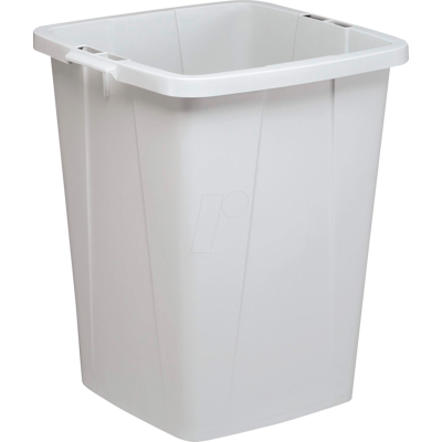 Durable DURABIN 90L GR - Abfallbehälter 90 l, grau, ohne Deckel Durable DURABIN 90L GR - Abfallbehälter 90 l, grau, ohne Deckel