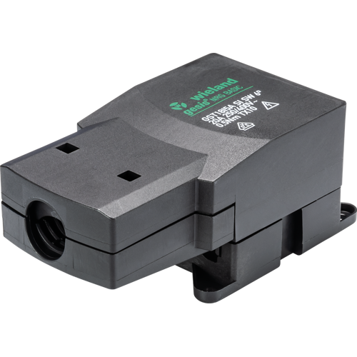 Wieland GST 18-5A S1 - Netzeinspeisung, für Rundleitungen - schwarz