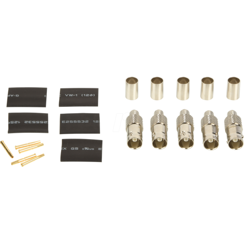 DELOCK 90029 - BNC Buchse zum Crimpen RG-6