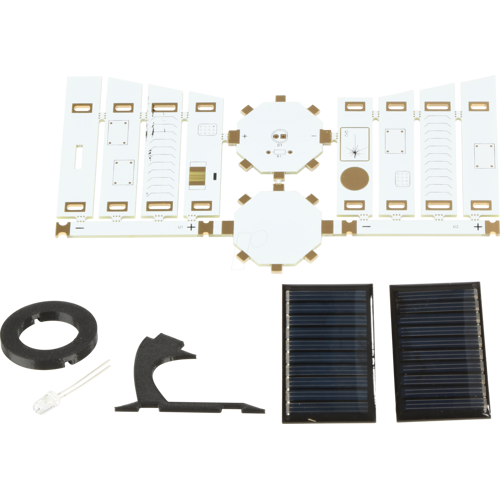 Arexx ARX SATELLIT - Satelliten Bausatz, Solar+LED