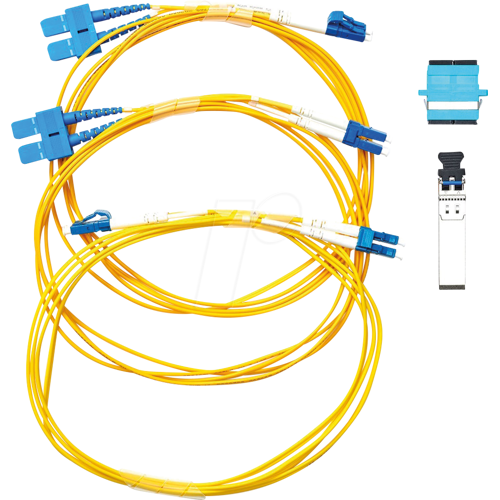 TREND NETWORKS ID R157054 - Zubehör für Kabeltester, Singlemode 10GbE 1310 Fibre Kit