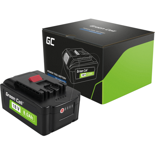 Green Cell GC PTBO18V8 - Werkzeugakku für Bosch-Geräte, 18 V, 8Ah