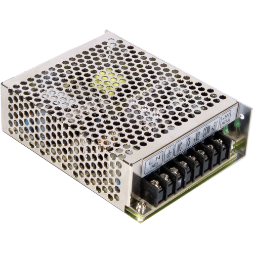 Mean Well MW RT-65B - Schaltnetzteil, geschlossen, 65 W, 5/12/-12 V, 5/2,8/0,5 A