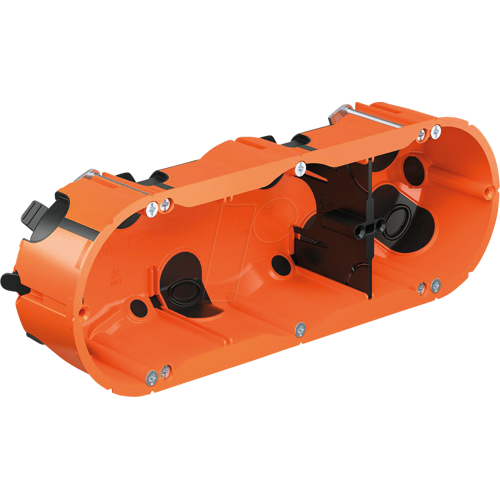 KAISER 9253-22 - Geräte-Verbindungsdose O-range ECON® 3, luftdicht, Tiefe 48 mm