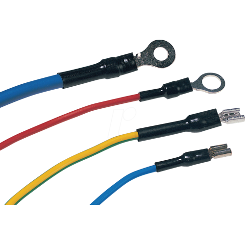 HellermannTyton HT 308-31803 - Schrumpfschlauch, 3:1, 4 m, Ø 18 mm, transparent