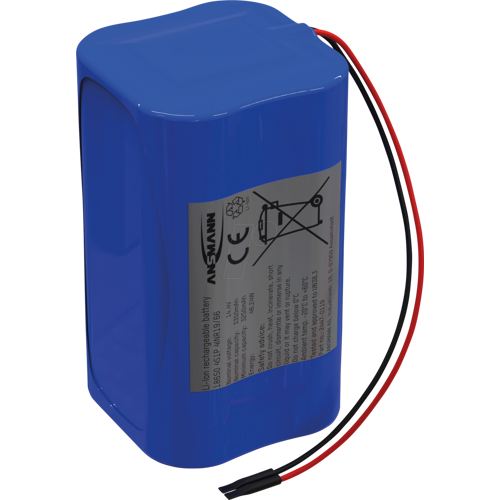 Ansmann ANS 2447-0119 - Lithium-Ionen Akkupack, 14,4 V, 3350 mAh, 4S1P