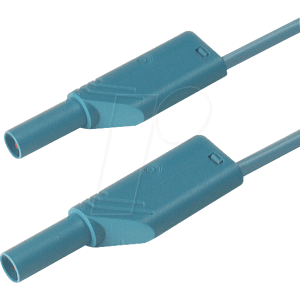 HIRSCHMANN TEST & MEASUREMENT MLS WS 100-2 BL - Messleitung, 2,5 mm², 1,0 m, blau, gesichert HIRSCHMANN TEST & MEASUREMENT MLS WS 100-2 BL - Messleitung, 2,5 mm², 1,0 m, blau, gesichert