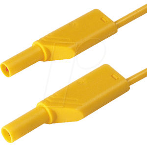 HIRSCHMANN TEST & MEASUREMENT MLS WS 50-2 GE - Messleitung, 2,5 mm², 0,5 m, gelb, gesichert HIRSCHMANN TEST & MEASUREMENT MLS WS 50-2 GE - Messleitung, 2,5 mm², 0,5 m, gelb, gesichert