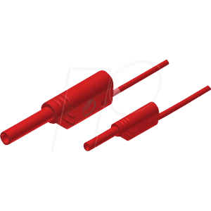 HIRSCHMANN TEST & MEASUREMENT MAL SWS-2-4 RT - Adaptermessleitung, 2/4 mm, 1,0 m, rot, gesichert HIRSCHMANN TEST & MEASUREMENT MAL SWS-2-4 RT - Adaptermessleitung, 2/4 mm, 1,0 m, rot, gesichert
