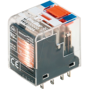 Weidmüller RCM 570024 - Leistungsrelais, 24 V DC, 6 A, 4 Wechsler Weidmüller RCM 570024 - Leistungsrelais, 24 V DC, 6 A, 4 Wechsler