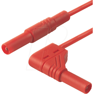 HIRSCHMANN TEST & MEASUREMENT MLS WG 50 25 RT - Messleitung, 2,5 mm², 0,5 m, rot, gesichert HIRSCHMANN TEST & MEASUREMENT MLS WG 50 25 RT - Messleitung, 2,5 mm², 0,5 m, rot, gesichert