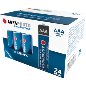 Agfaphoto AGFA ALK AAA24 - Power, Alkaline Batterie, AAA (Micro), 24er-Pack Agfaphoto AGFA ALK AAA24 - Power, Alkaline Batterie, AAA (Micro), 24er-Pack