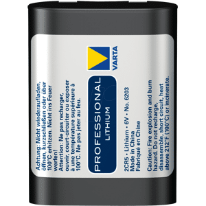VARTA 2CR 5 - Lithium Batterie, 2CR 5, 1600 mAh, 1er-Pack VARTA 2CR 5 - Lithium Batterie, 2CR 5, 1600 mAh, 1er-Pack