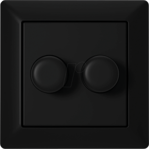 EcoDim ECO-DIM ED-10005B Schwarzer Duo-Dimmer - Lichtdimmer EcoDim ECO-DIM ED-10005B Schwarzer Duo-Dimmer - Lichtdimmer