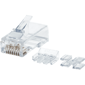 Intellinet INT 790659 - CAT6A Modularstecker, UTP, 3-Punkt, 80 Stk Intellinet INT 790659 - CAT6A Modularstecker, UTP, 3-Punkt, 80 Stk