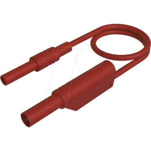 HIRSCHMANN TEST & MEASUREMENT MAL S WSB-25 RT - Messleitung, 2,5 mm², 0,25 m, rot, gesichert, stapelbar HIRSCHMANN TEST & MEASUREMENT MAL S WSB-25 RT - Messleitung, 2,5 mm², 0,25 m, rot, gesichert, stapelbar