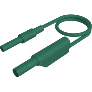 HIRSCHMANN TEST & MEASUREMENT MAL S WSB-25 GN - Messleitung, 2,5 mm², 0,25 m, grün, gesichert, stapelbar HIRSCHMANN TEST & MEASUREMENT MAL S WSB-25 GN - Messleitung, 2,5 mm², 0,25 m, grün, gesichert, stapelbar