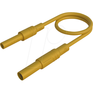 HIRSCHMANN TEST & MEASUREMENT MAL SGG-B 50 GE - Messleitung, 2,5 mm², 0,50 m, gelb, gesichert HIRSCHMANN TEST & MEASUREMENT MAL SGG-B 50 GE - Messleitung, 2,5 mm², 0,50 m, gelb, gesichert